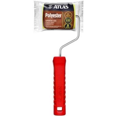 Imagem de Rolo espuma poliester amarelo 5cm atlas - 406/5A - PINCEIS ATLAS