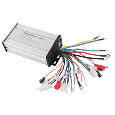 Imagem de Brushless Motor Controller 12 Tube Dual Mode High Performance Alumínio Alloy Shell Bicicleta Elétrica Scooter Acessórios 50V 72V para duas rodas Veículos Elétricos Pequenos