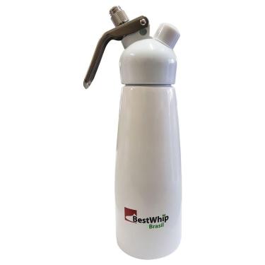 Imagem de Garrafa De Chantilly Bestwhip Cream Whip Tall 500 Ml Branca