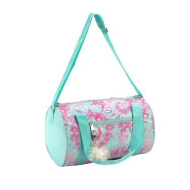 Imagem de Bolsa De Viagem Feminina Tie Dye Stars Com Pom Pom - Seanite