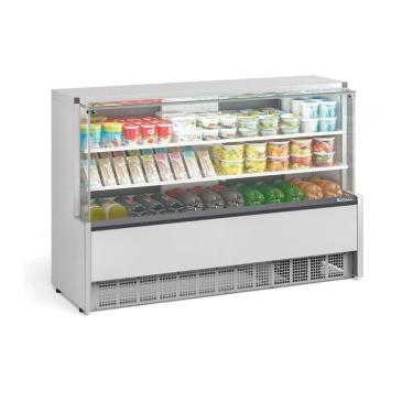 Imagem de Vitrine Refrigerada Gelopar Universal 1,75 M Branco 220v Gpda-175r