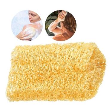Imagem de Esponja Bucha Vegetal Natural Para Banho Esfoliacao Limpeza - Santa Cl