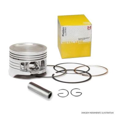 Imagem de Pistão C/ Anéis Metal Leve ML XL XLS Turuna 125 0,50 PA1367