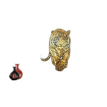 Imagem de Papel De Parede 3D Animais Pop Art Tigre Felino 3,5M Pxa140 - Você Dec