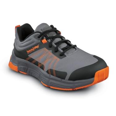 Imagem de Timberland PRO Tênis esportivo masculino XR-1 MaxTrax Alloy Toe, Aço cinza, 44