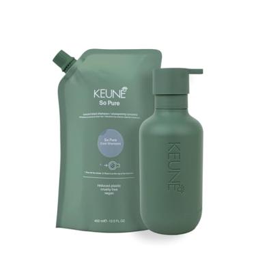 Imagem de Kit Keune So Pure Cool Shampoo Refil e Dispenser Frasco (2 produtos)