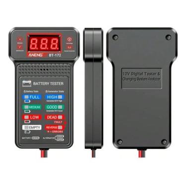 Imagem de Testador Inteligente de Bateria 12V com LED para Carros, Motos e Barco