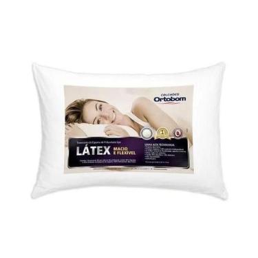 Imagem de Travesseiro espuma latex 40x60x14 - Ortobom