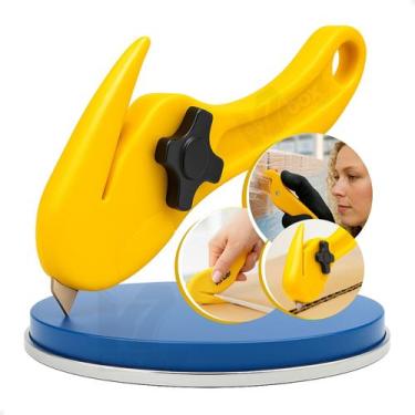 Imagem de Estilete De Segurança 9mm Pelicano Bico De Pato Pelicano Profissional 