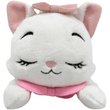 Imagem de Pelúcia Marie Dormindo Clip On 12 Cm Disney Barão toys - BARAO TOYS