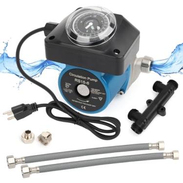 Imagem de uiyofok Bomba De Água Quente Recirculadora 595916, Sistema Conforto 25 Watts, Temporizador Programável Para Aquecedores Tanque, Instantânea, Fácil Instalação, Kit Completo Incluído