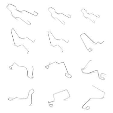 Imagem de TEANTECH Clipes de mola de retenção de lâmpada para H1/ H3 /H4 /H7-12 peças Lâmpada universal braçadeira de farol de carro farol mergulhado Hoder