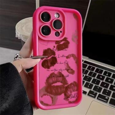 Imagem de Para iPhone 16 15 Pro Max Case Girls Silicone Phone Case para iPhone 14 13 12 11 XS XR X 7 8 Plus Capa protetora, 9, para 7Plus e 8Plus