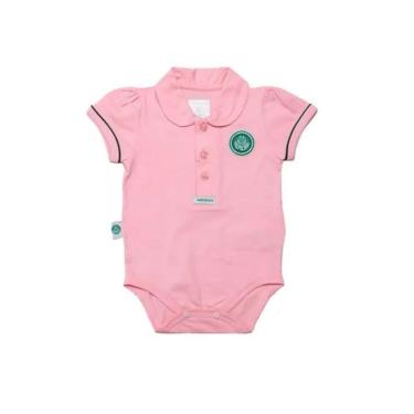 Imagem de Body Palmeiras Polo Infantil Licenciada Oficial Revedor PA0306-Unissex