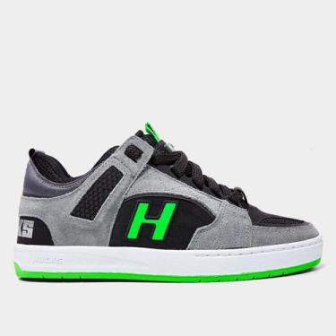 Imagem de Tênis Hocks Bold, Preto, Verde, 37