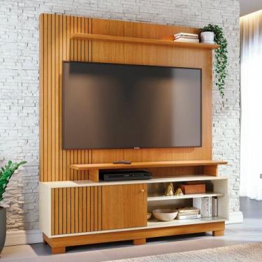Imagem de Combo Home Com Pés + Painel Para TV 60 Polegadas Ares - 7 Decor - Made