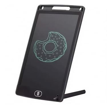 Imagem de Lousa Mágica Digital LCD 8,5 Polegadas, Tablet de Escrita com Caneta Stylus, Educativo infántil, Preto