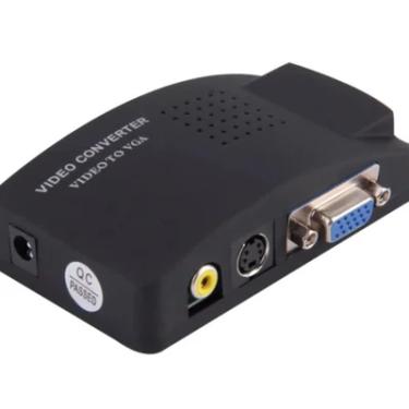 Imagem de Conversor Cctv Rca , S-vídeo, Vga Fêmeas Entrada X Vga Fêmea Saída