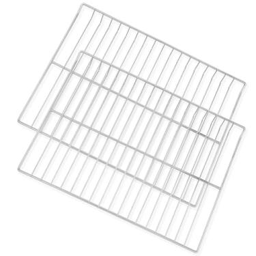 Imagem de Allstare WB48T10095 Peças de substituição para forno GE Stove WB48K5019 Prateleira de forno 60 cm x 44 cm GE Hotpoint Rack de arame de aço inoxidável 304 - plano 2 peças