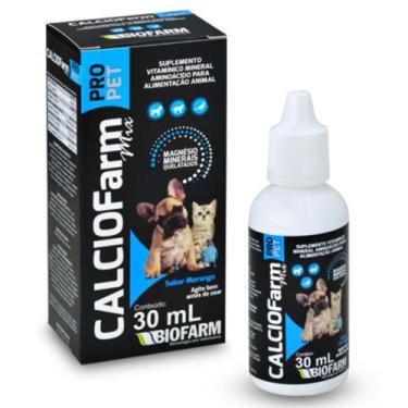 Imagem de Calciofarm Mix Pet 30ml - Suplemento Vitamínico - Cálcio oral para Cãe