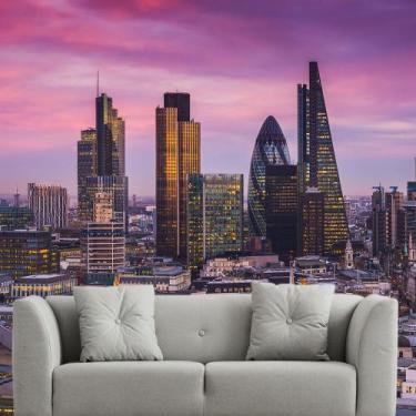 Imagem de Papel de Parede Viagem Londres Inglaterra Sala Adesivo - 362pcm - Allo