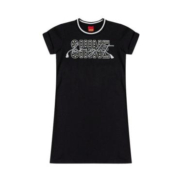 Imagem de Vestido infantil menina manga curta Kyly Ref 1001032-Feminino