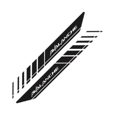 Imagem de Adesivos Laterais De Vinil Para Caminhonete Chevrolet Avalanche, Acess