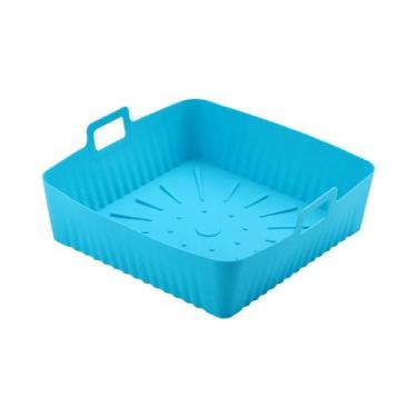 Imagem de Forros De Silicone Grandes De 9 Polegadas Para Air Fryer Cosori Ninja 