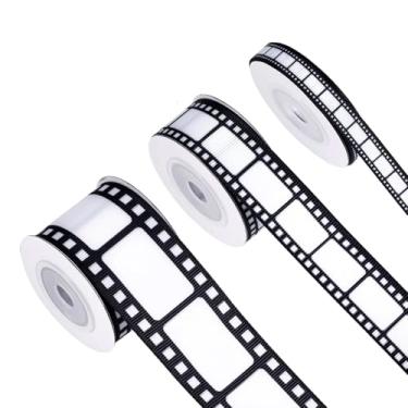 Imagem de predolo Fita de Filme para Embrulho de Presente, Fita Multiuso de 10 Mm, 22 Mm E 38 Mm de Largura, Decorativa para Festas Temáticas, Casamentos, Artesanatos E