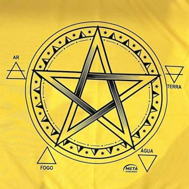 Imagem de Toalha Pentagrama Tecido Jogo Cartas Tarot - Selecione A Cor