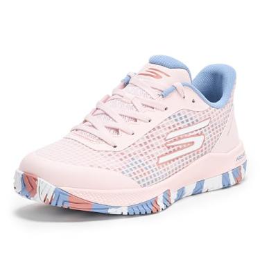 Imagem de Skechers Tênis feminino Go Train Arch Fit Viper Court Pro-Pickleball, Rosa claro, 34