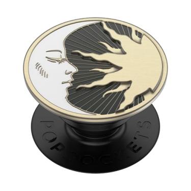 Imagem de Cabo de telefone PopSockets com suporte expansível, aderência adesiva, esmalte - Sonhos lunares