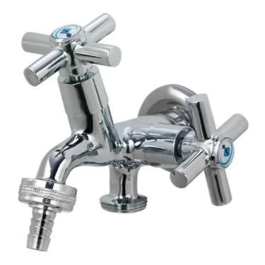 Imagem de 3X Torneira Metais Econ Maquina De Lavar Roupa E Tanque Dupl