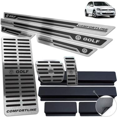 Imagem de Descanso Pedaleira Automático Soleira Golf Comfortline Preto