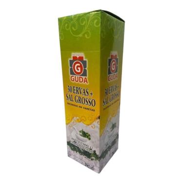 Imagem de Incenso Trinta Ervas + Sal Grosso Guda 25 Caixas Com 7 Var