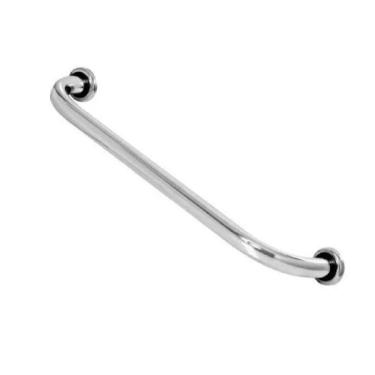 Imagem de Barra de Apoio de Idoso e Deficiente 80cm Alumínio Polido