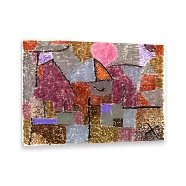 Imagem de Paul Klee Wall Art Scenery near Pasch Poster surrealismo Impressão de arte em tela por Paul Klee Pintura arte de imagem quarto sala de estar escritório decoração de parede 100 x 70 cm (83.8x71.1 cm