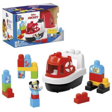 Imagem de Mega bloks disney barco do mickey fisher price - mattel hpb50