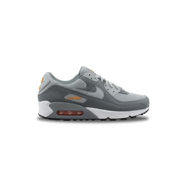Imagem de Nike Tênis masculino Air Max 90 (HV6224-002, cinza claro/preto/relógio de sol/cinza lobo), Cinza claro/preto/relógio de sol/cinza lobo, 43
