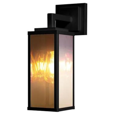 Imagem de Arandela Colonial Vintage Aero 25cm Cobre Blumenau – Cor Preta, Estilo Clássico e Sofisticado