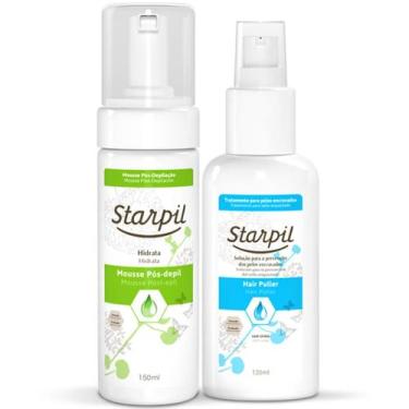 Imagem de Kit Starpil Mousse Pós Depilação 150ml Hair Puller 120ml