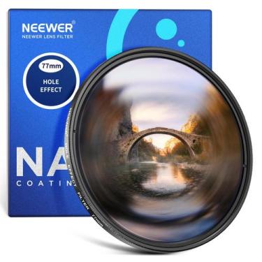 Imagem de Filtro de lente de câmera NEEWER Spiral Halo 77mm K9 Optical Glass