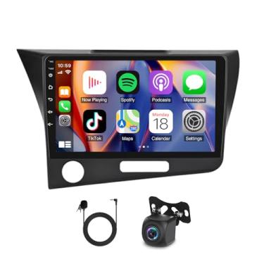 Imagem de Rádio de tela vertical de 2 + 64 G para CRZ CR-Z 2010-2016 com Android Carplay sem fio, Android 13 de 9 polegadas, compatível com Bluetooth, GPS, WiFi, HiFi, FM, SWC, AHD