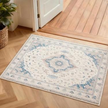 Imagem de XSYarn Tapete de entrada lavável 2x3 cinza