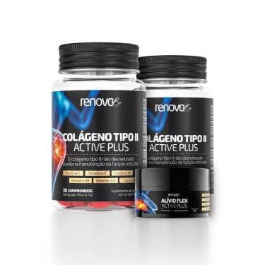 Imagem de 2 Potes Colágeno Tipo 2 Ossos E Articulações - Renova Be