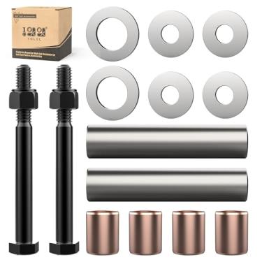 Imagem de 10L0L Kit de reparo de bucha de tubo de pino King para carrinho de golfe com manga de cobre de garra, serve para EZGO DCS G&E 1994 a 2001.5, OEM #70328-G01, 70327-G01, 16623-G1