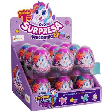 Imagem de Slime OVO Surpresa Unicórnio - Display com 18 Unidades - Doce Brinqued