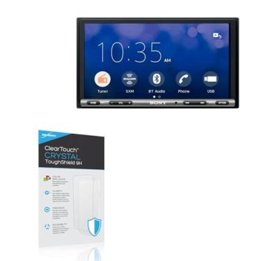 Imagem de BoxWave Protetor de tela compatível com Sony XAV-AX3000 - ClearTouch Crystal ToughShield 9H (pacote com 2), película transparente 9H resistente e flexível