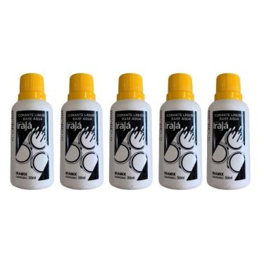 Imagem de Kit 5 Pigmento Corante Líquido Bisnaga Tinta 50Ml Amarelo