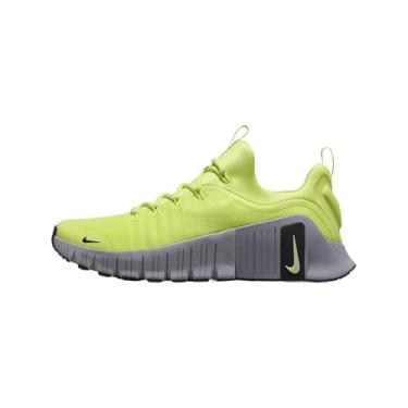 Imagem de Nike Free Metcon 6 Tênis de treino masculino, Torção limão claro/cinza cimento, 38